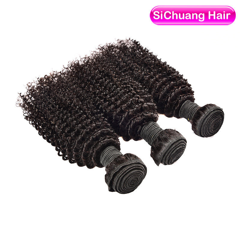 Kinky Curly Human Hair Bundles 1 Bundle