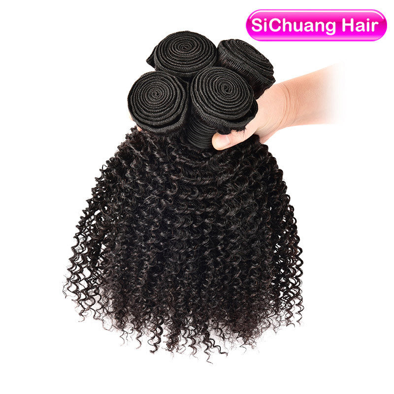 Kinky Curly Human Hair Bundles 1 Bundle