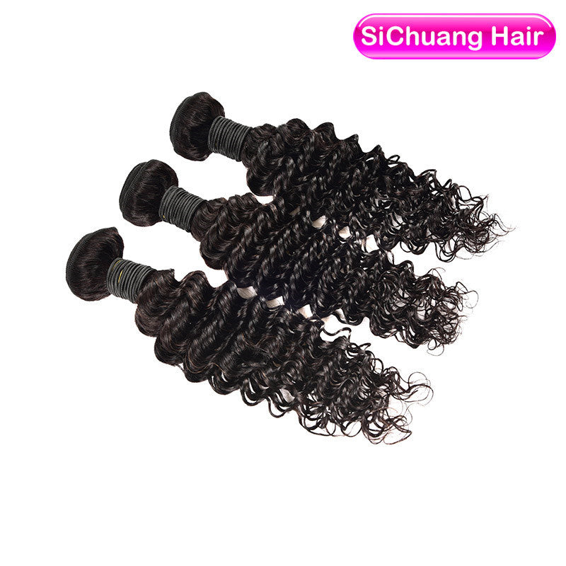 Deep Wave Human Hair Bundles 1 Bundle