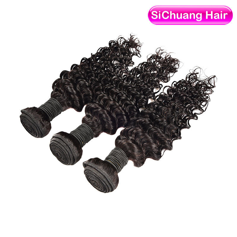 Deep Wave Human Hair Bundles 1 Bundle