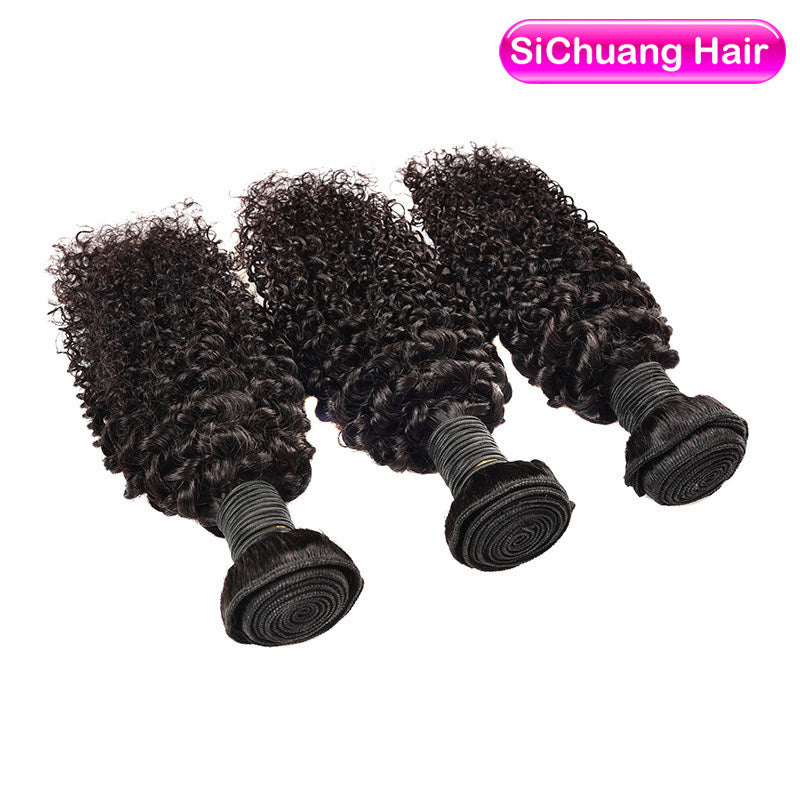 Jerry Curly Human Hair Bundles 1 Bundle