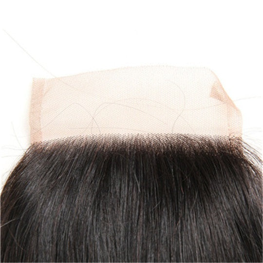 4x4Closure Straight Human Hair Lace Frontal