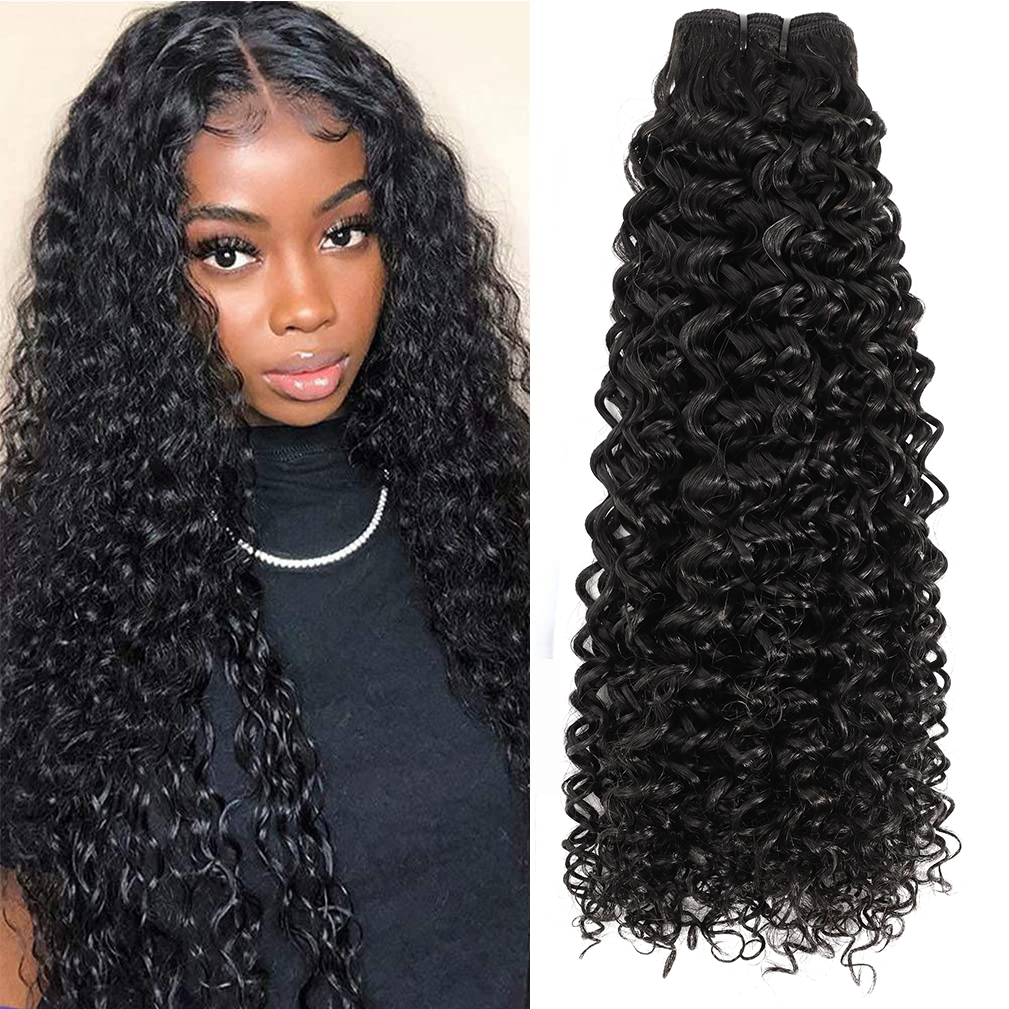 Jerry Curly Human Hair Bundles 1 Bundle